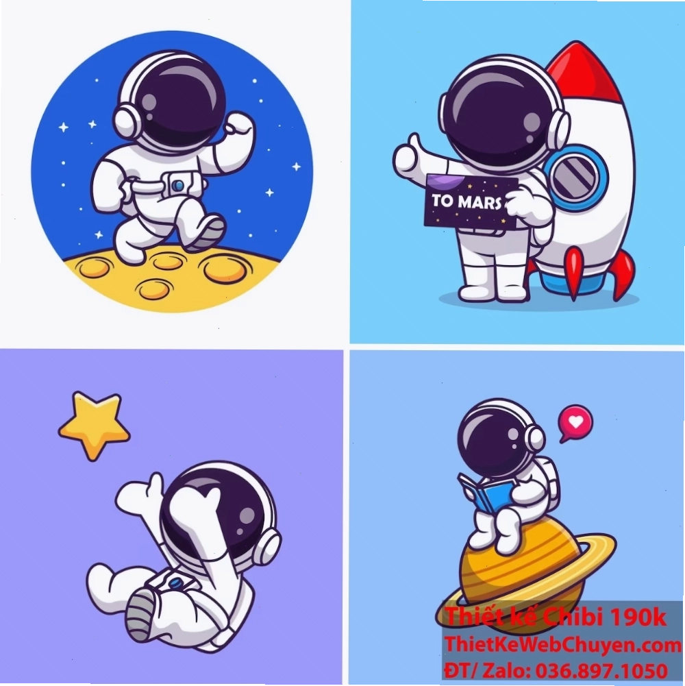 Sức mạnh của trí tưởng tượng khi sáng tạo nhân vật chibi