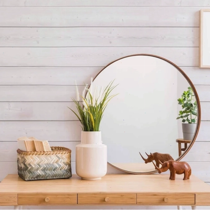 Black and White Shiplap Peel and Stick Removable Wallpaper