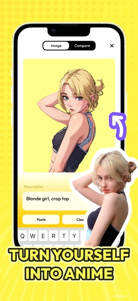 Quy trình tạo ảnh với create anime avatar from photo app