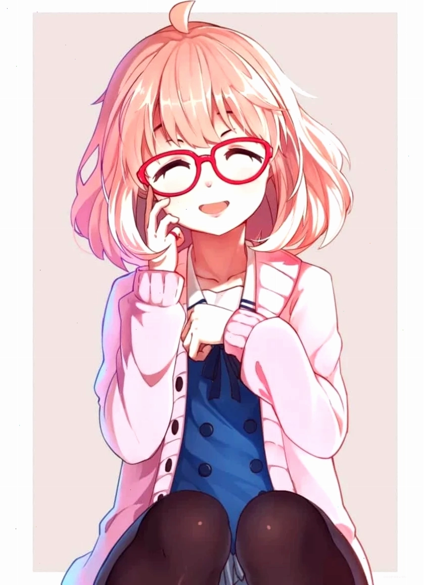 ảnh anime girl tóc hồng dễ thương phong cách u buồn