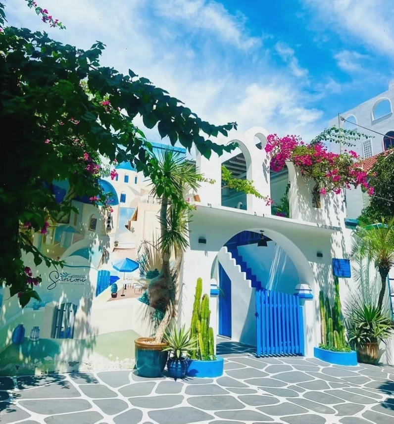 Kiến trúc đặc trưng của homestay Vũng Tàu view biển Santoni