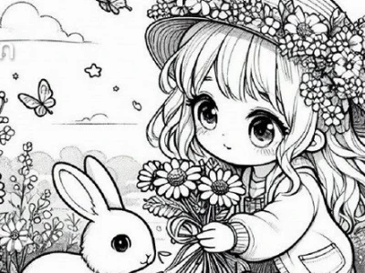 Tranh Tô Màu Cô Gái Hiện Đại: Bộ Sưu Tập Độc Đáo Cho Bé Sáng Tạo