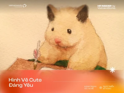 Tuyển tập hình vẽ cute đáng yêu cho con gái 2026